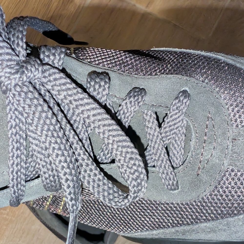 Banana Republic Green And Gray Sneakers With Knit Upper View 6